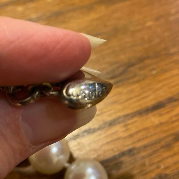 Vintage Carolee large pearl choker - Picture 5 of 6